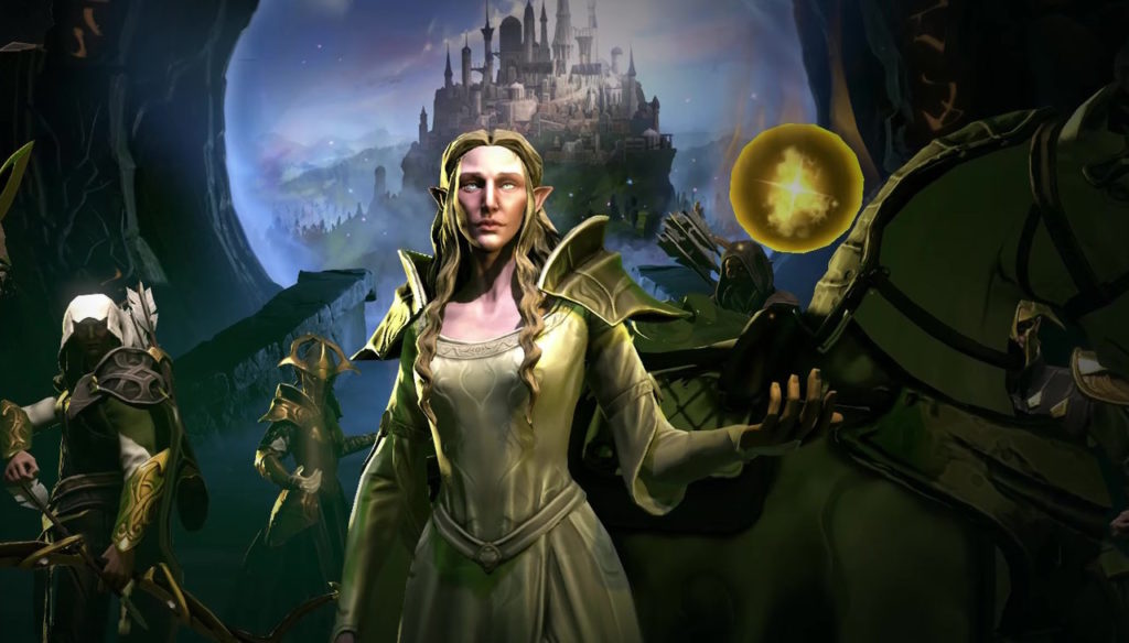 Elven Necromancers triumph on the battlefield