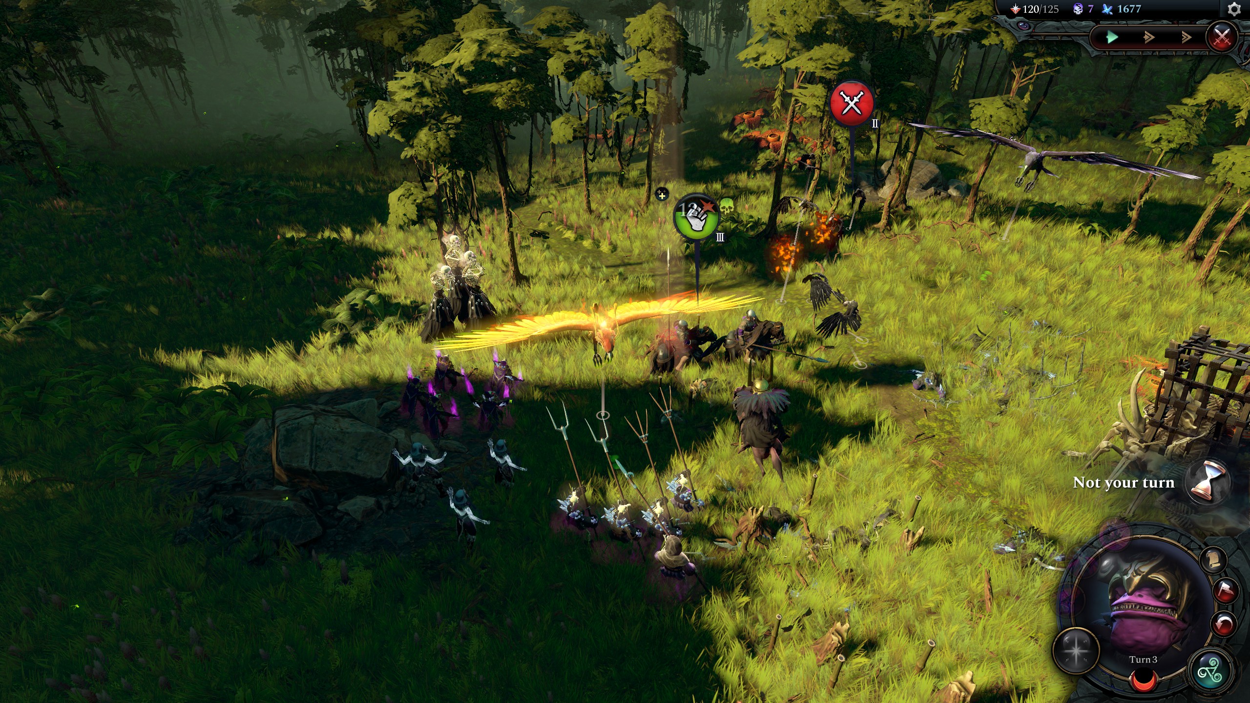 Orcish crusaders victorious in battle